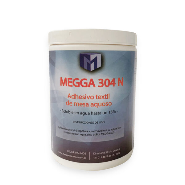 <center><strong>Megga 304 N</strong></br>Adhesivo Textil</center>