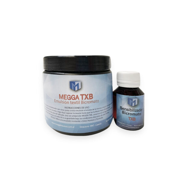 <center><strong>Megga TXB</strong></br>Emulsión textil Bicromato</center>